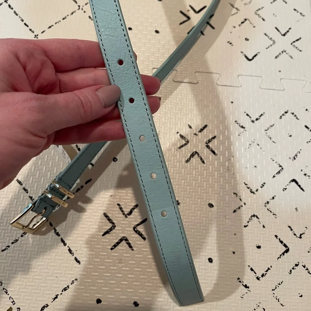 Talbots teal‎ belt small/ 38”